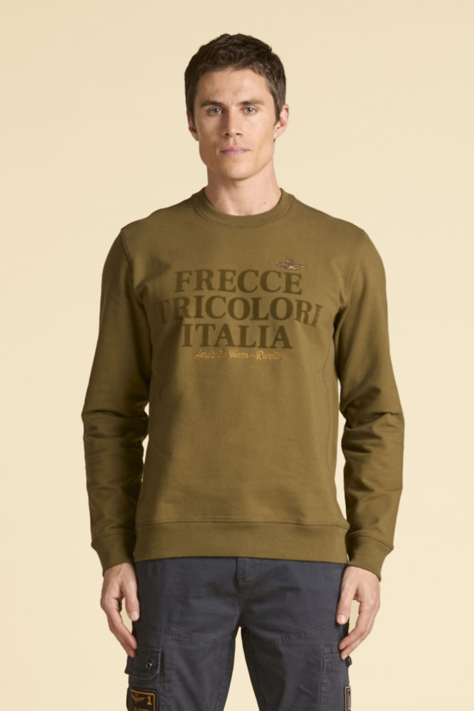 Mikina felpa girocollo 252FE2056UF00662