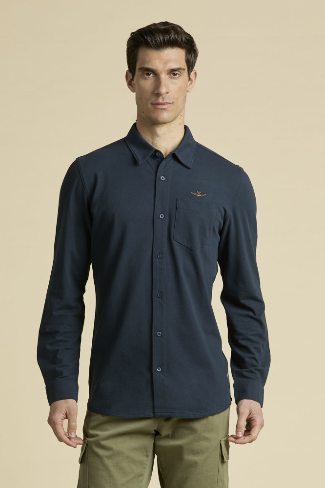 Košiile camicia con manica lu 261CA1313UP00408