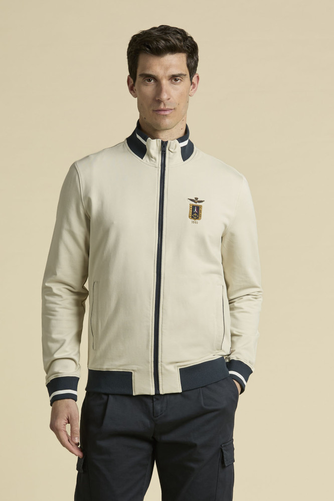 Mikina felpa full zip 261FE2089UF00674