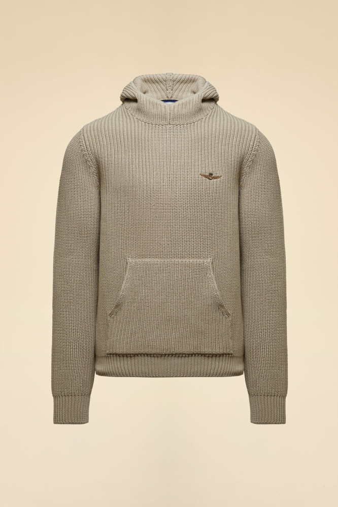 Svetr maglia con cappuccio 262MA1665UL00409